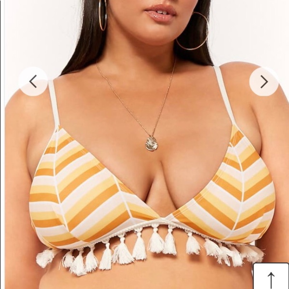 Super cute chevron bathing suit set